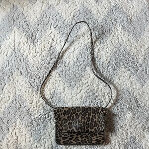 Shiraleah Leopard Pattern Crossbody Bag